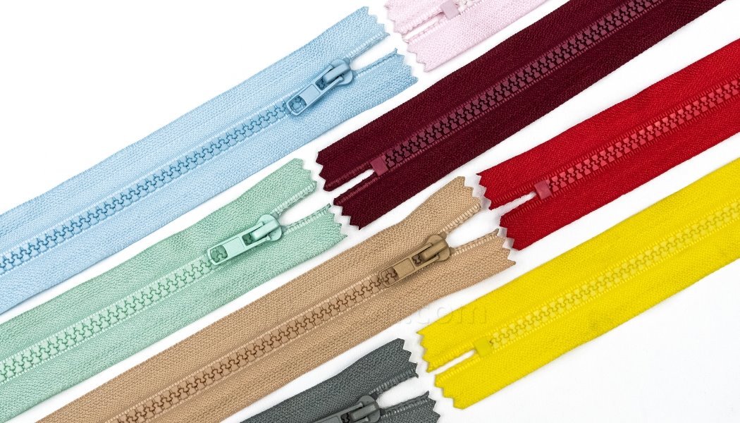 resin zipper