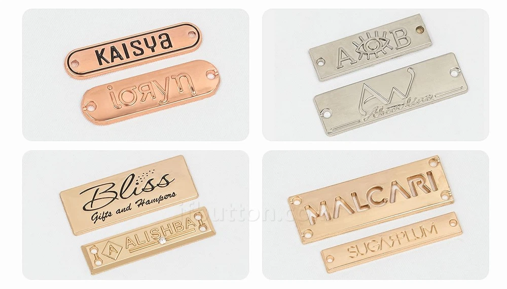 metal bag labels metal bag labels