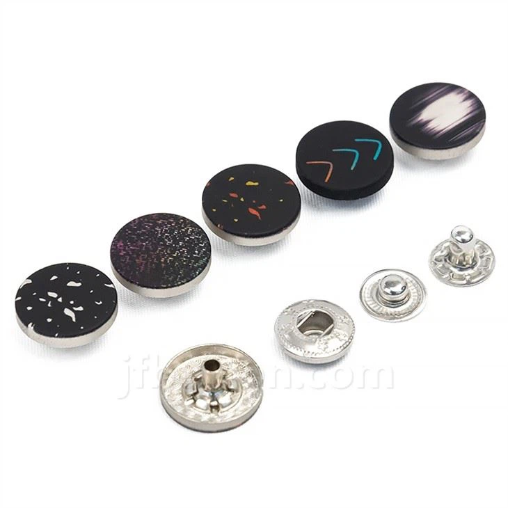 Decorative Snap Fasteners For Clothing