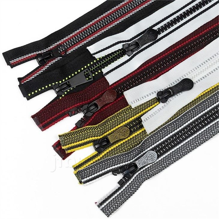 Heavy Duty Plastic Coat Zippers