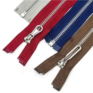Zipper de haina metalică de 28 inch
