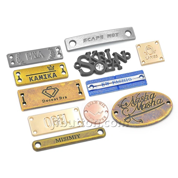 Metal Bag Labels