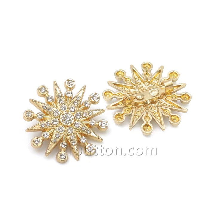 Gold Star Brooch