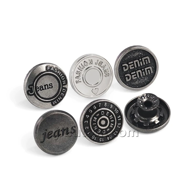 Silver Jeans Button high quality