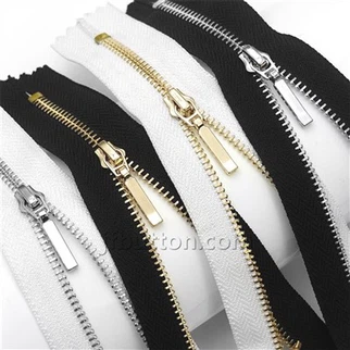 Zipper metalic de 12 inci