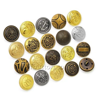Buton de cusut de alamă pentru uniformă