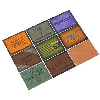 Patch personalizat din piele
