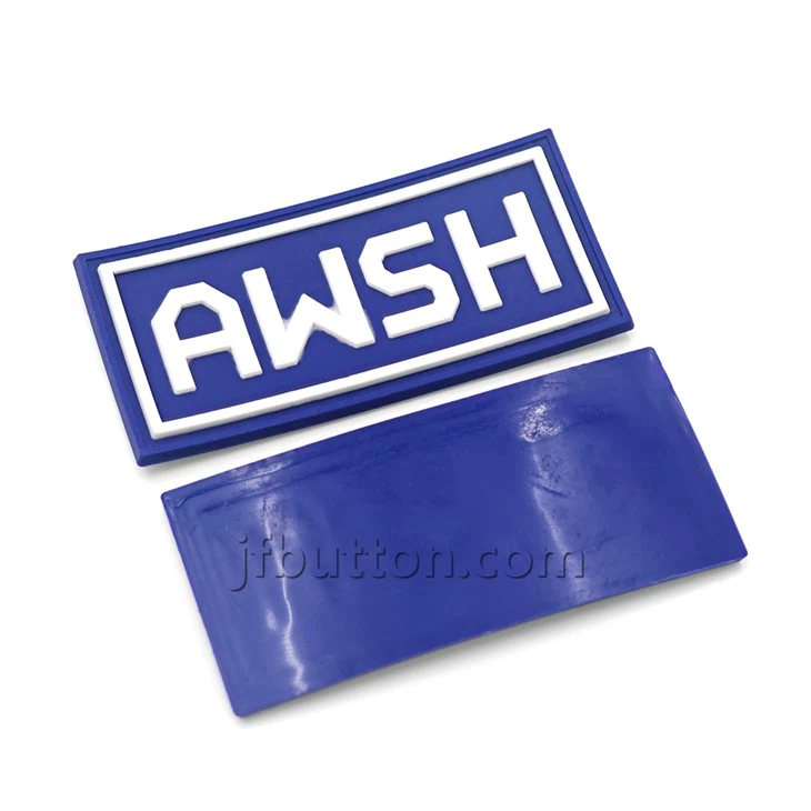 Soft Silicone Label With Logo factory