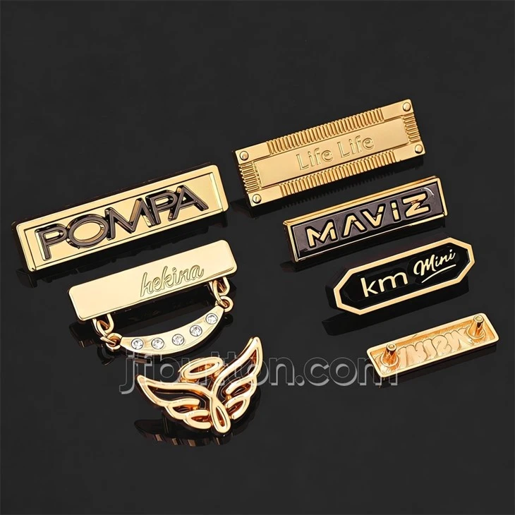 Embossed Metal Tags For Handbag suppliers