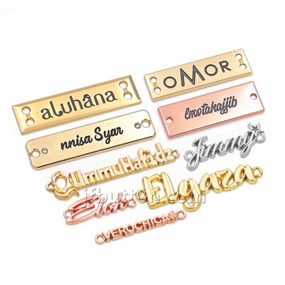 Plăci de etichetă metal