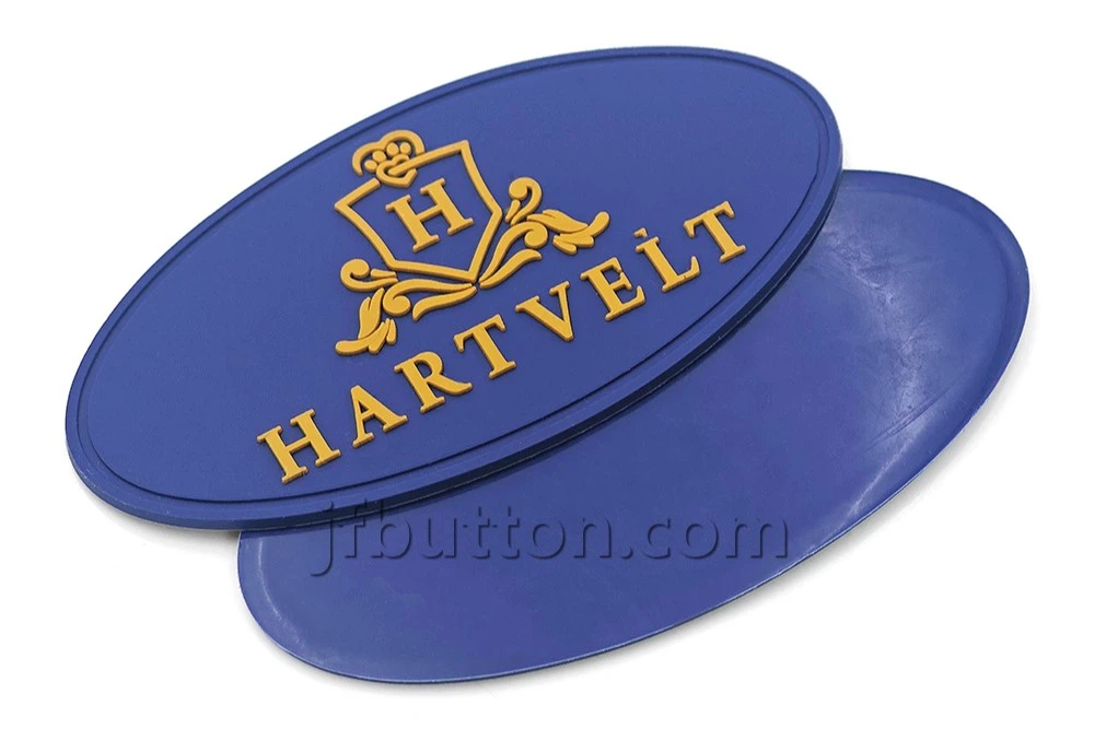 oval bule silicone label oval bule silicone label